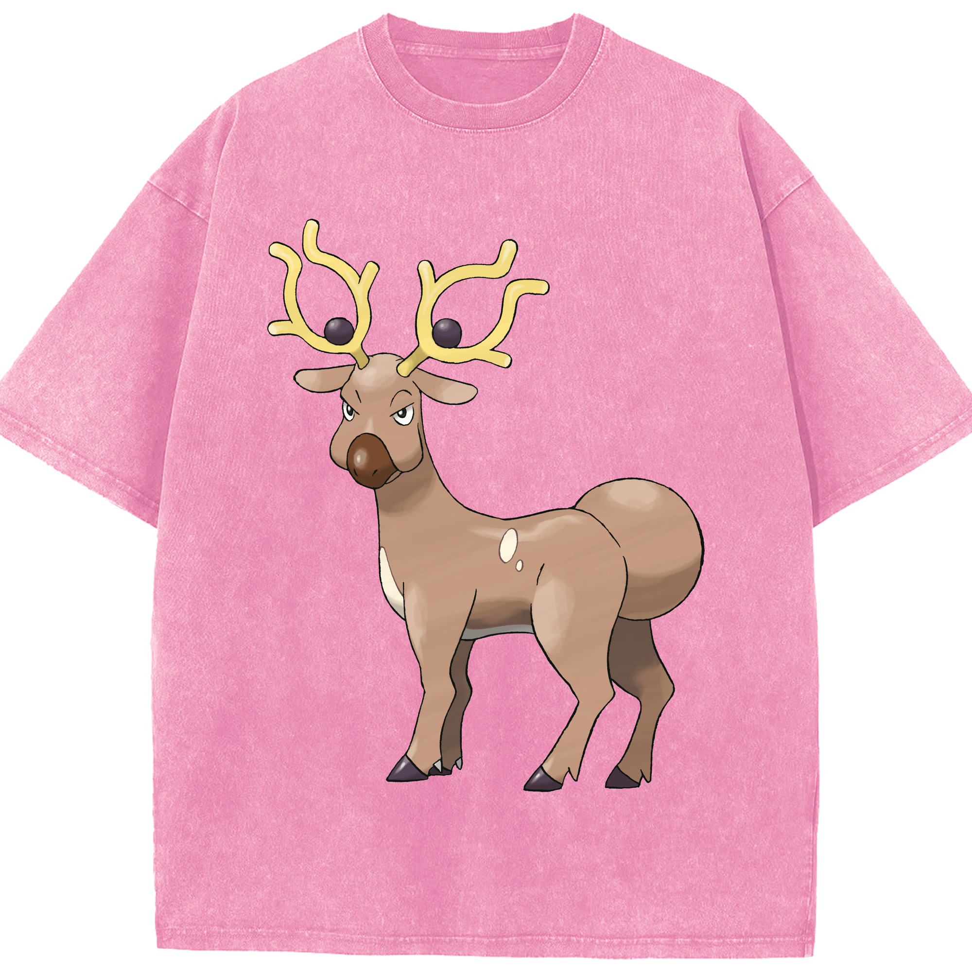 （画像用） ポケットモンスター Pokémon 綿100% ヴィンテージ風 半袖Tシャツ（フロントプリント）